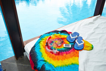 Hawaiian shirts, snorkeling and summer accessories