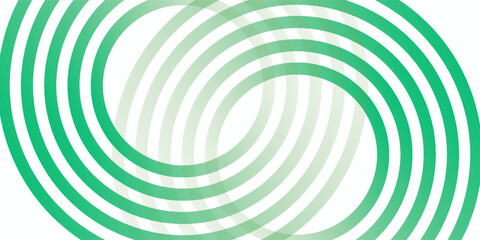 Green white abstract background overlap layer on bright space with circles effect decoration. Modern banner with lines style. Graphic design element stripes concept for flyer, card, or brochure cover