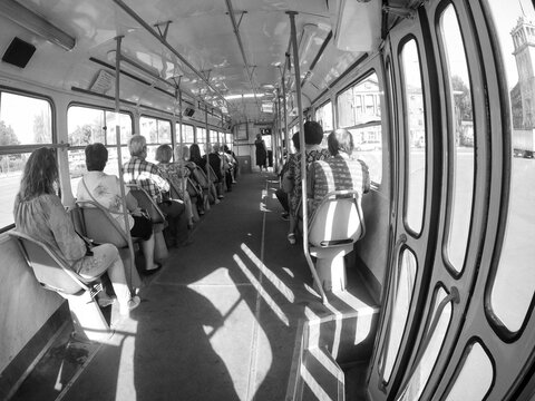 Fototapeta black and white street photos. photos of the city and people. street photo.