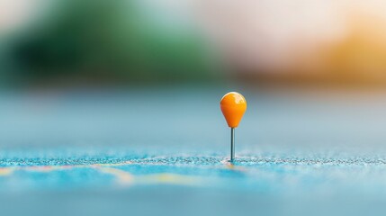 Pin in Different Color Bright and bold location pins in a range of colors, illustrating options for categorized destinations on maps.