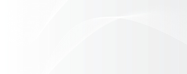 Minimalist white background with subtle wave texture. The white background creates a clean, modern look with gentle curves. Wavy line pattern background. White background vector.
