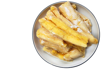 Traditional Indonesian Sweet Fermented Cassava 