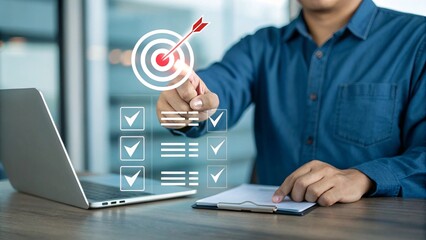 Business Strategy and Target Achievement with Digital Tools