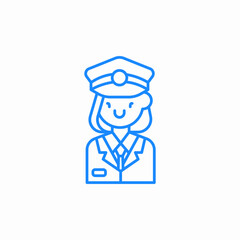 train conductor icon sign vector