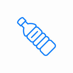 water bottle icon sign vector
