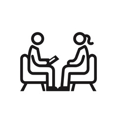 Therapist and patient in session discussing mental health treatments  