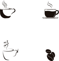 icon set coffee