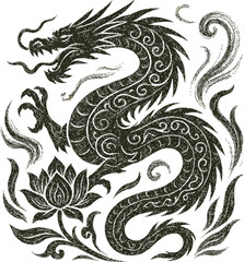 Seamless vintage floral paisley pattern vector illustration for textile design wallpaper decor