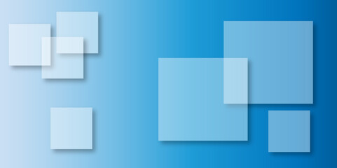 Abstract modern blue background with gradient colors and stylish line and square decorations for business presentation design. Abstract Blue Cube square, light and shade creative Background. 