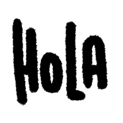 hola png outline cute cartoon handwrite design clipart and lineart doodle element © PCSK STUDIO DOODLE
