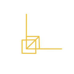 gold chinese oriental corner