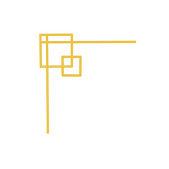 gold chinese oriental corner