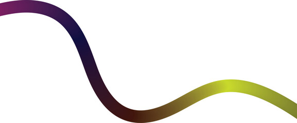 Abstract colorful gradient line shape design abstract gradient colorful rainbow wavy line