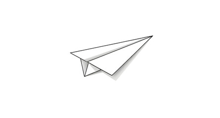 Simple paper airplane, Isolated origami plane, Flying message icon, Paper plane flat design, Paper plane 3D render, Send message symbol, Paper plane graphic, Mail icon paper plane, Origami airplane i