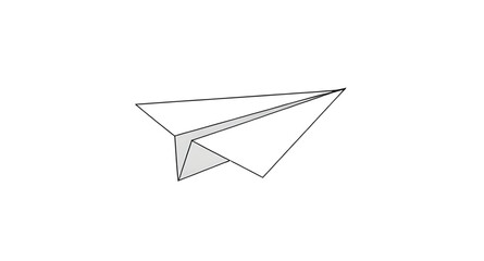  Flying paper plane, Origami paper plane, White paper plane, Paper plane icon, Paper plane silhouette, Minimal paper plane, Paper plane on white, Simple paper airplane, Isolated origami plane, Flying 