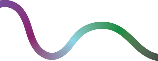 Abstract colorful gradient line shape design abstract gradient colorful rainbow wavy line