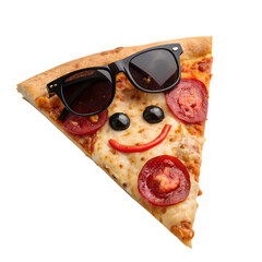 Cool Pizza Slice: Fun Food Photography for Restaurants, Menus & Blogs
