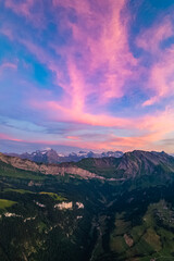 Emmetten - Vierwaldstättersee - Schweiz - Sonnenunterang - switzerland - sunset 