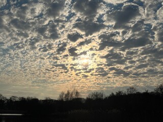 Obraz premium sunset in the sky