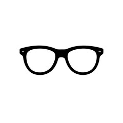 Fototapeta premium Retro Eyeglasses Vector Clipart on White Background Fashion Design