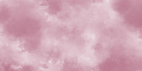 Pink abstract watercolor background. White and pink gradient colorful background design. Hand drawn paper texture. Aquarelle painted brushstrokes painting backdrop.