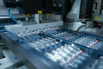 ampoule injection packing machine. glass ampoule vial making process with fire using fire in a...