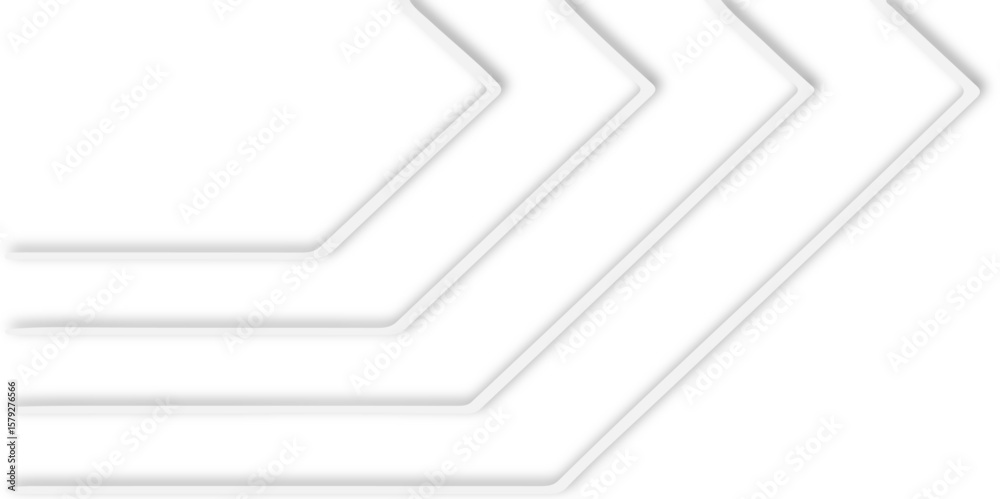 Poster abstract white background with geometric shapes and overlapping lines creating a modern design.