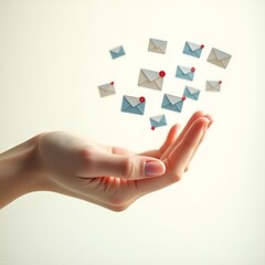 Woman's hands holding a tablet computer in a modern work settingWoman's hands holding a tablet computer in a modern work setting
