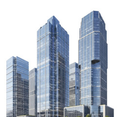 modern office buildings