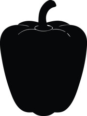 bell pepper vegetable vector illustration
