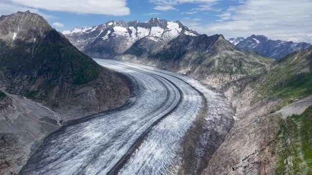 Aletschgletscher - aletsch glacier - swiss alps - switzerland - schweiz - aletsch