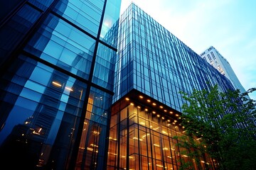 Law firm, city build, office look.