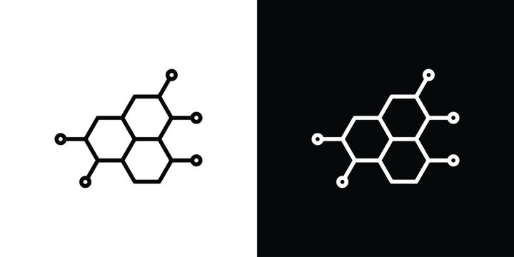 Hormones icon vector for web, computer and mobile app
