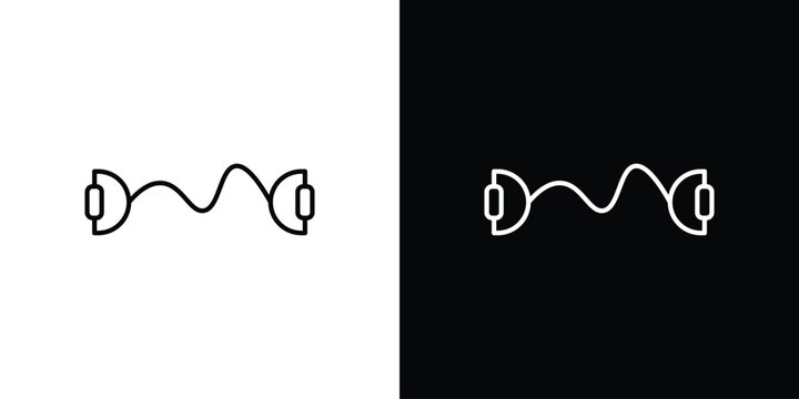 Exercise bands icon vector for web, computer and mobile app