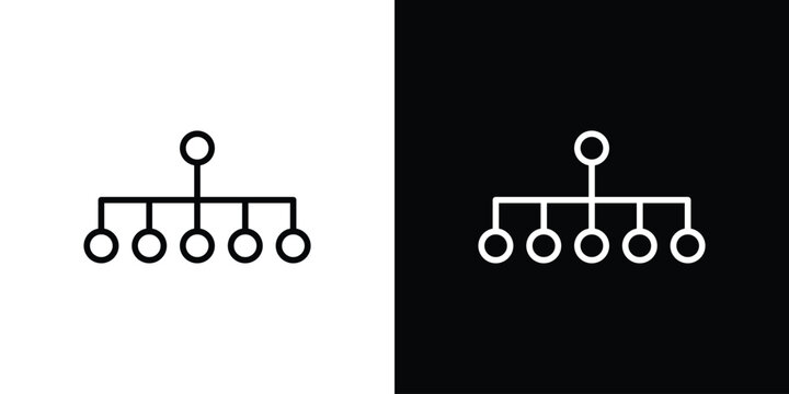 classification icon vector for web, computer and mobile app