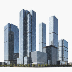 Fototapeta premium modern office buildings
