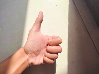 hand with good symbol