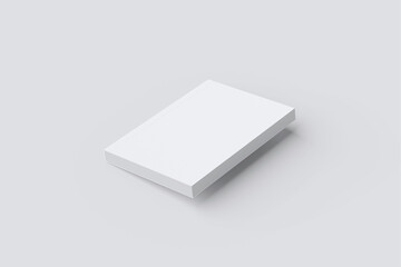 Blank Book Cover Mockup	