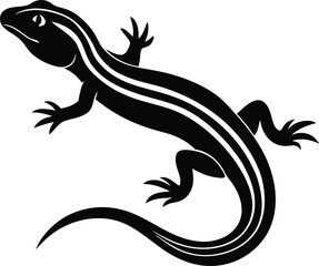 skink on white background.eps
