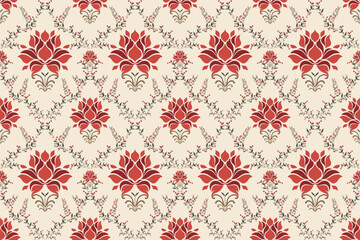 Motifs African boho paisley Floral Ikat pattern embroidery border. Ethnic ikat floral Ethnic Indian Pattern Ikat pattern Ethnic Pattern.Border indian floral Aztec embroidery border seamless patterns.