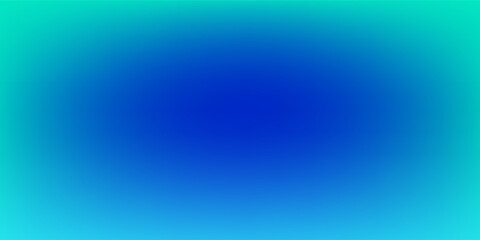 Blue-green gradient studio room  abstract background pattern illustrations walls and floor reflect neon lights  dark tones wave modern