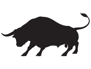 FIGHTING BULL SILHOUETTE