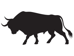 FIGHTING BULL SILHOUETTE