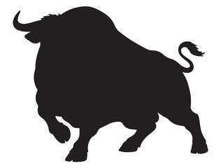 FIGHTING BULL SILHOUETTE