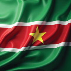 Obraz premium flag of suriname