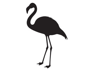 Obraz premium FLAMINGO SILHOUETTE