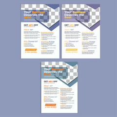  Clean and Professional Corporate Business Flyer Template