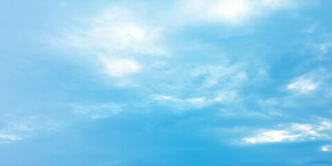Sky blue effect clouds sunny light effect soft splashed reflection wallpaper. Clouds floating in the sky often evoke a feeling of calm or serenity, the peaceful mood of the image a storm approaching b