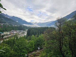 swiss alps landscape