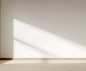 Bright interior corner with light casting